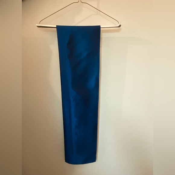 Grad dress, royal blue Faviana convertible lace-up back, sz 11/12 - Picture 10 of 12